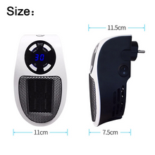 Load image into Gallery viewer, Portable Mini Electric Heater With Remote Control 500W
