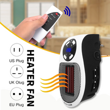 Load image into Gallery viewer, Portable Mini Electric Heater With Remote Control 500W
